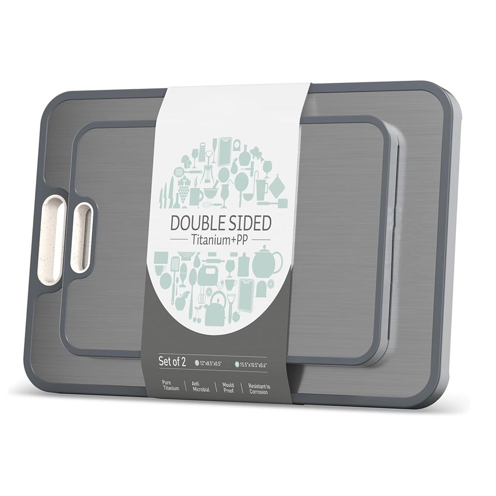 Titanium & Wheat Straw Cutting Board
