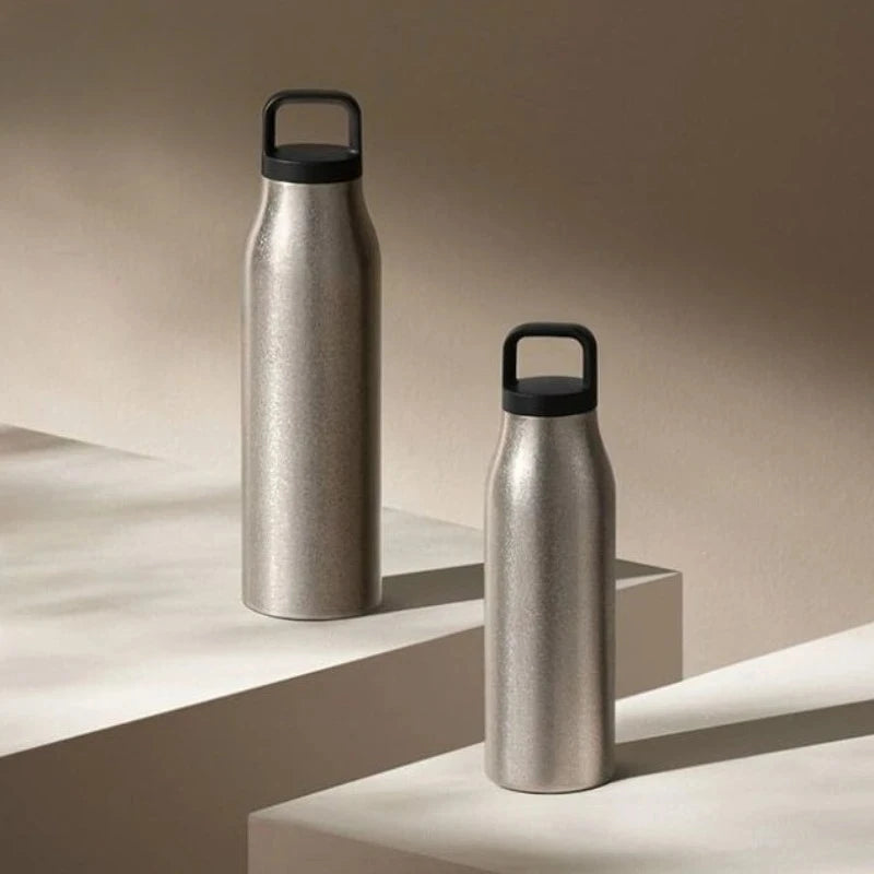 Pure Titanium Vacuum Insulated Cup 450ml – Antibacterial, Long-Lasting Cold & Hot Retention