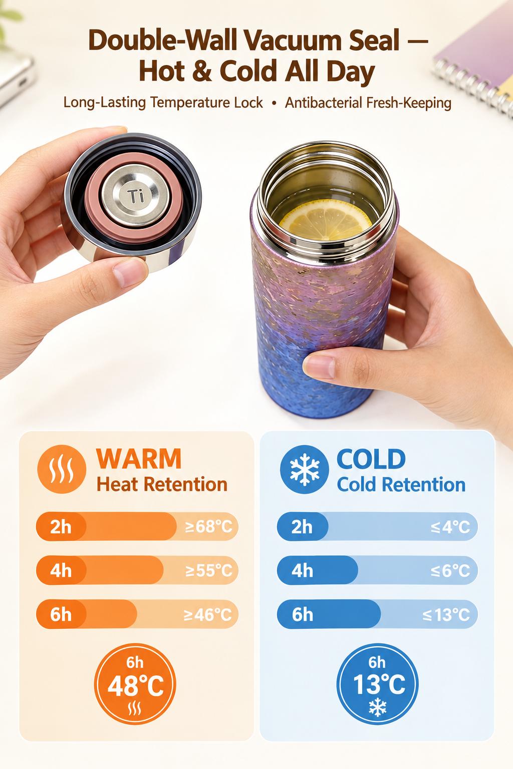 Pure Titanium Travel Cup 200ML