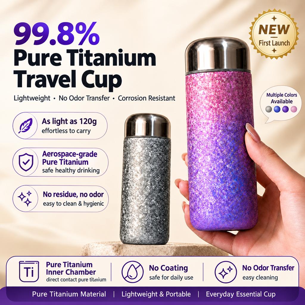 Pure Titanium Travel Cup 200ML