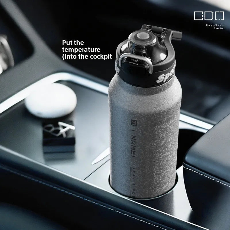 2026 Pure Titanium Vacuum Flask Portable Tea Tumbler High-end Titanium Water Cup Men Travel Thermos Holiday Gift