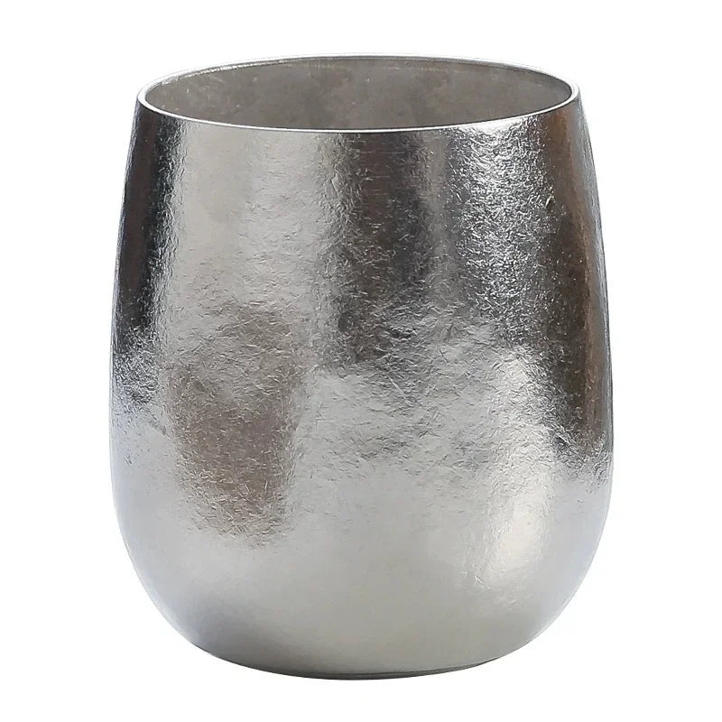 280ml Pure Titanium Egg Mug – Double-Wall Coffee & Tea Cup