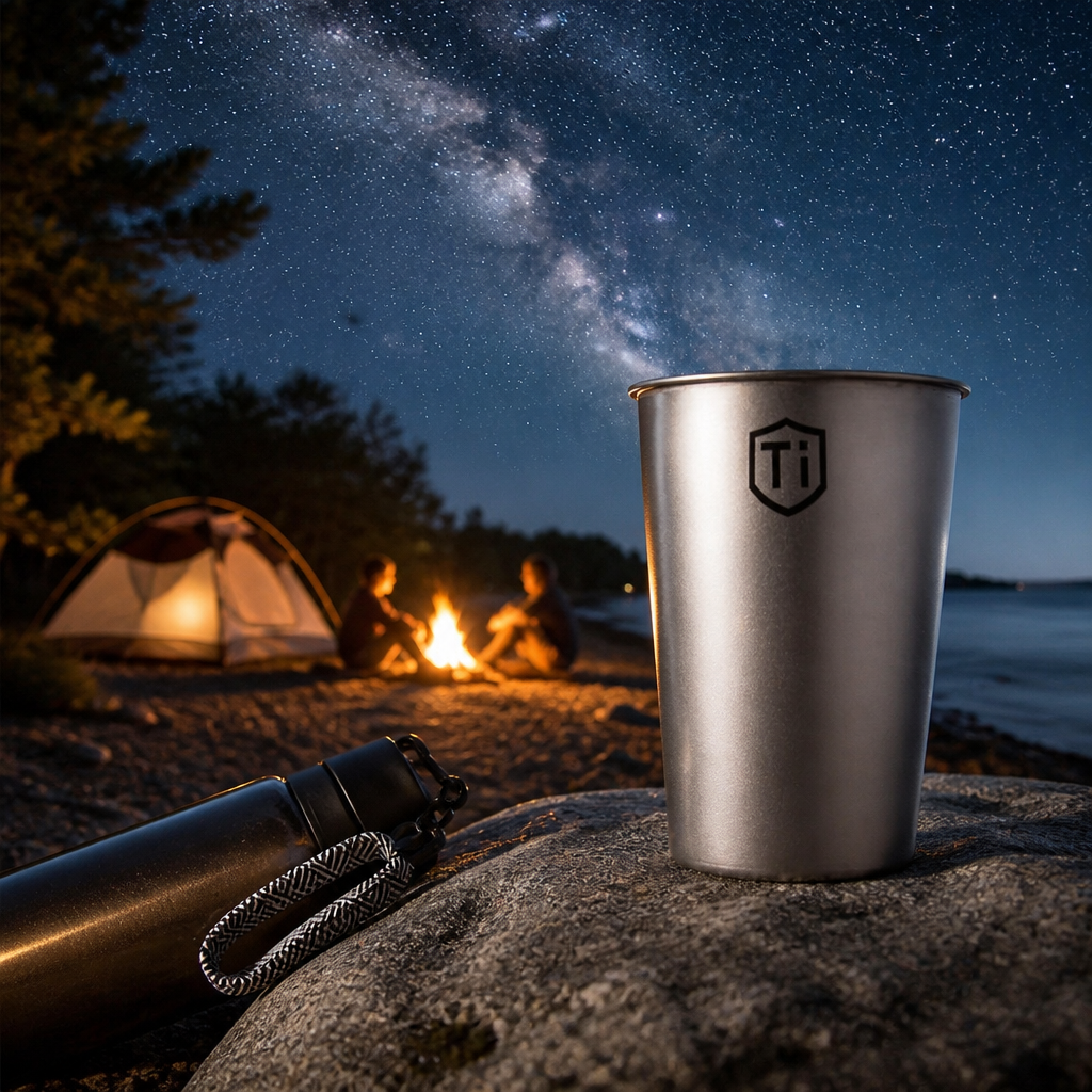 Titanium Camping Cup