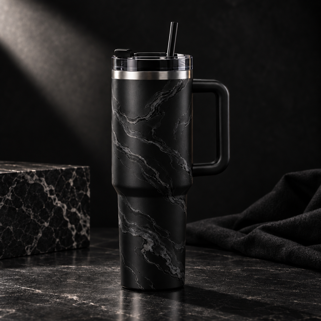 Matte Black Marble