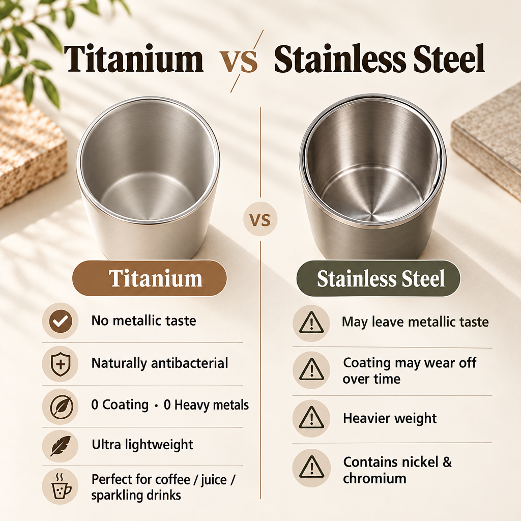 Titanium vs Stainless Steel